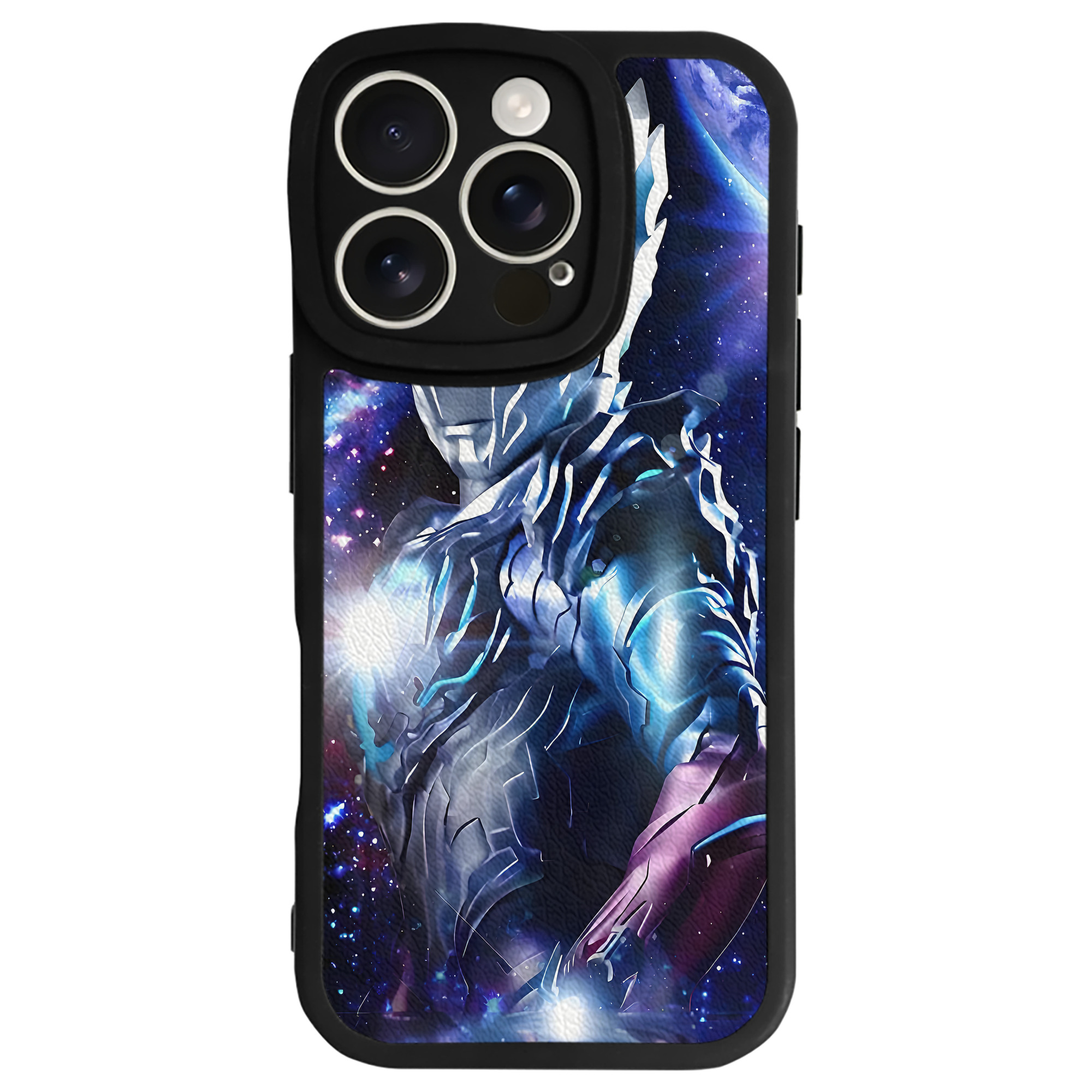 （画像用） ウルトラマン Ultraman 【iPhone 16シリーズ対応】シリコンスマホケース（レザー調） 材質：シリコン